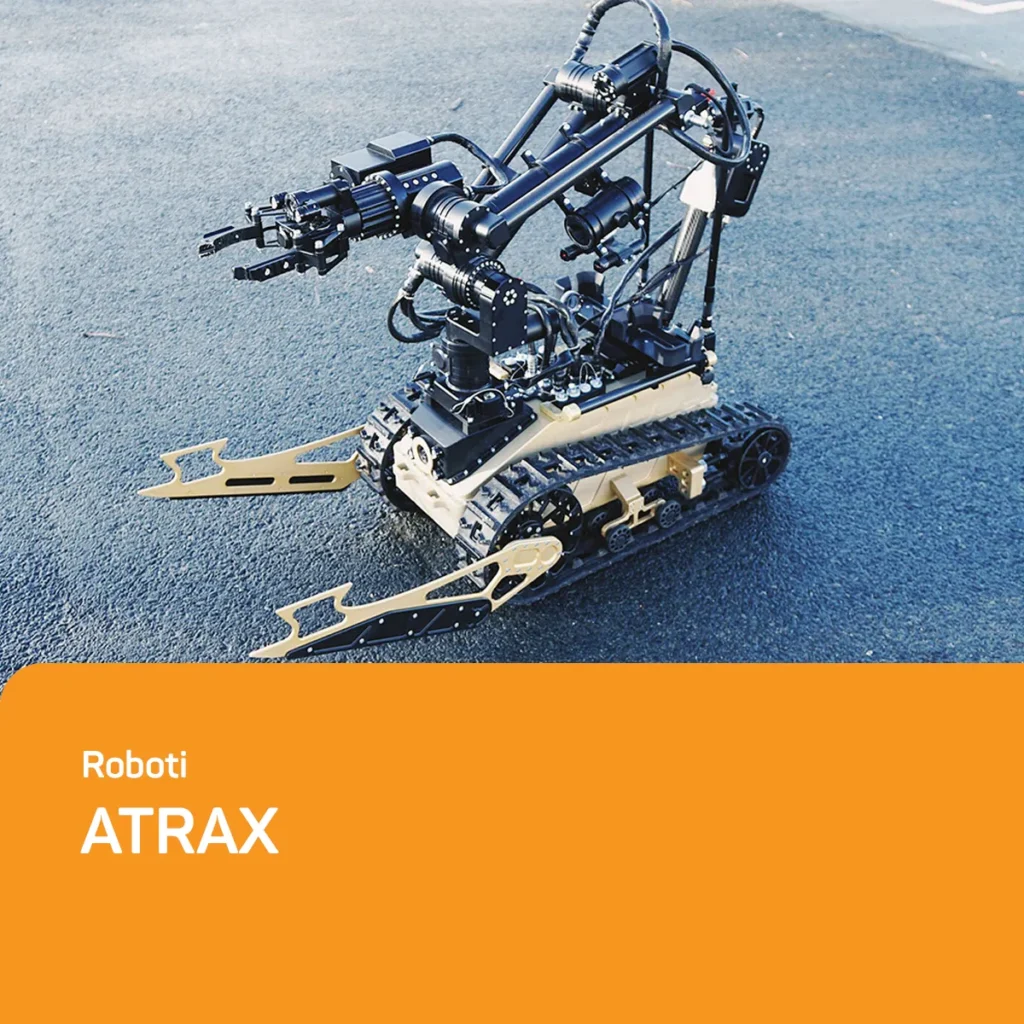 Atrax - električtí roboti