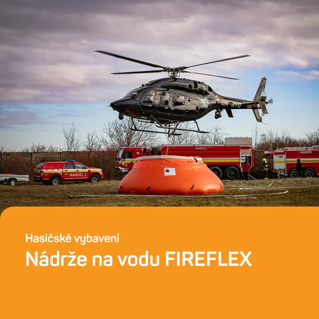 nádrže na vodu fireflex - hasičské vybavení