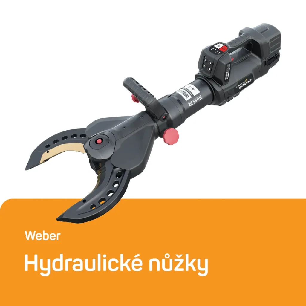 Hydraulické záchranné nástroje a systémy